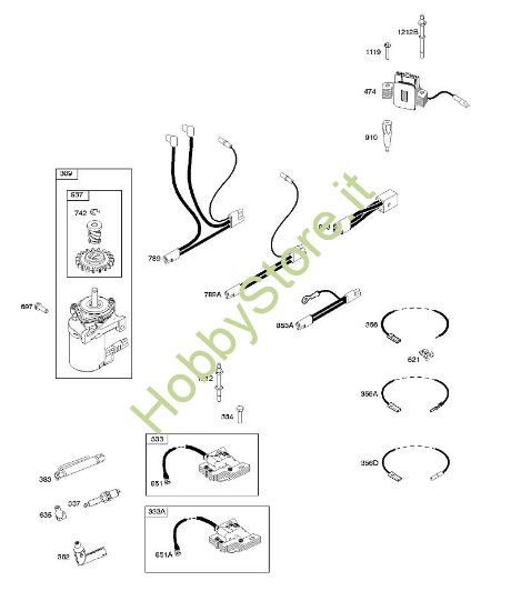 J - Accensione B&S - 12 €¦ 122Q02-0171-B1 brand Stihl